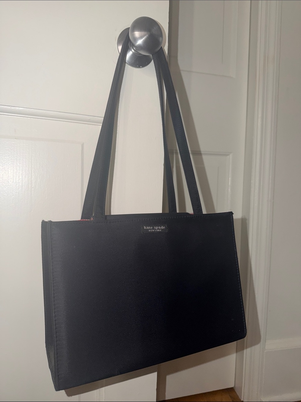 kate spade Black Structured Tote